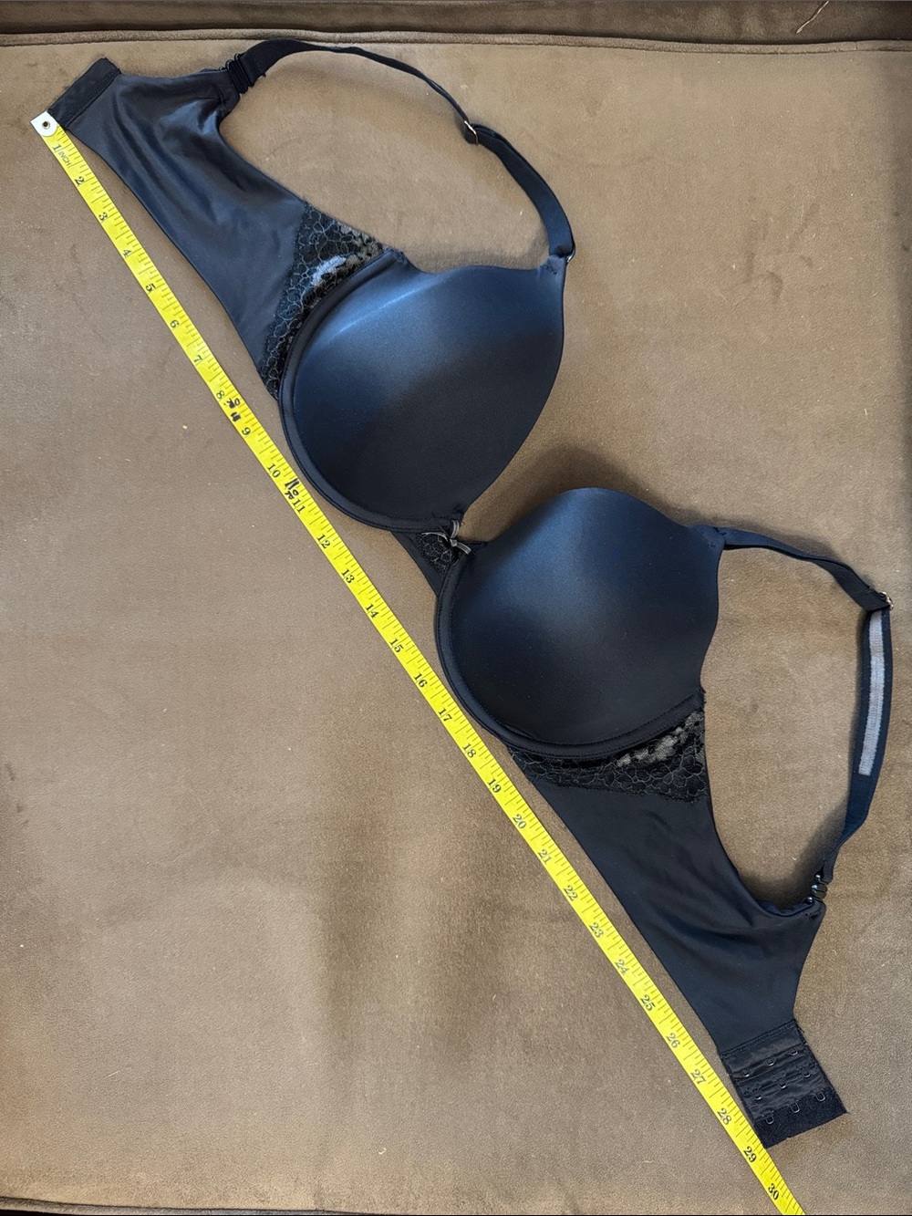 Maidenform Black Lace T-Shirt Bra
